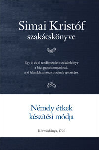 Simai Kristóf, szakácskönyv